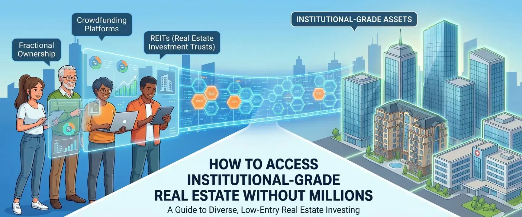 fractional real estate investment platform interface